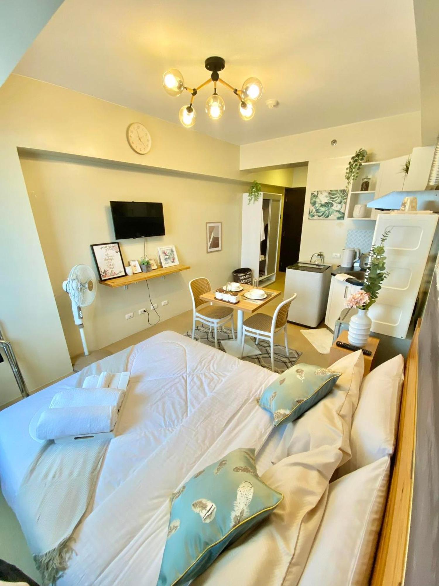 Cozy Studio In Metro Davao With W&D, Pool, & Gym Екстериор снимка